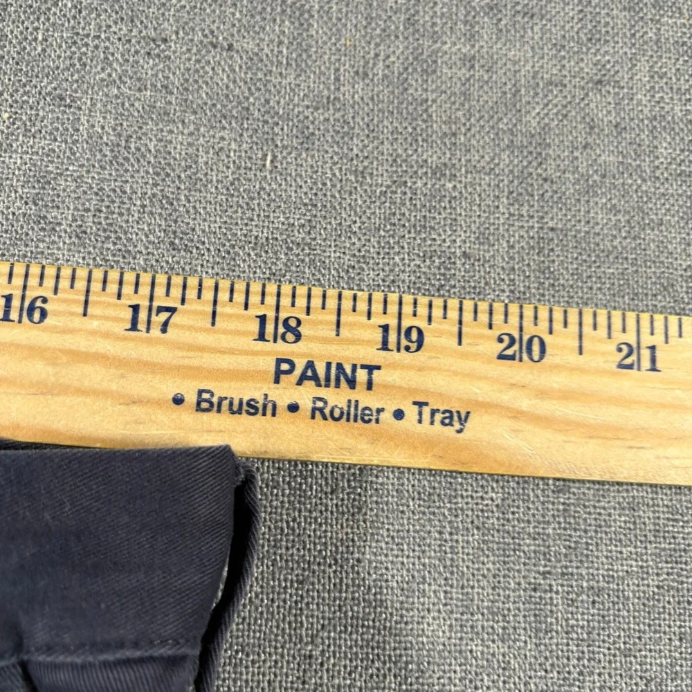 Vintage Polo Ralph Lauren Classic Chino‎ Mens 36x32 Blue Flat Front Cotton Pants